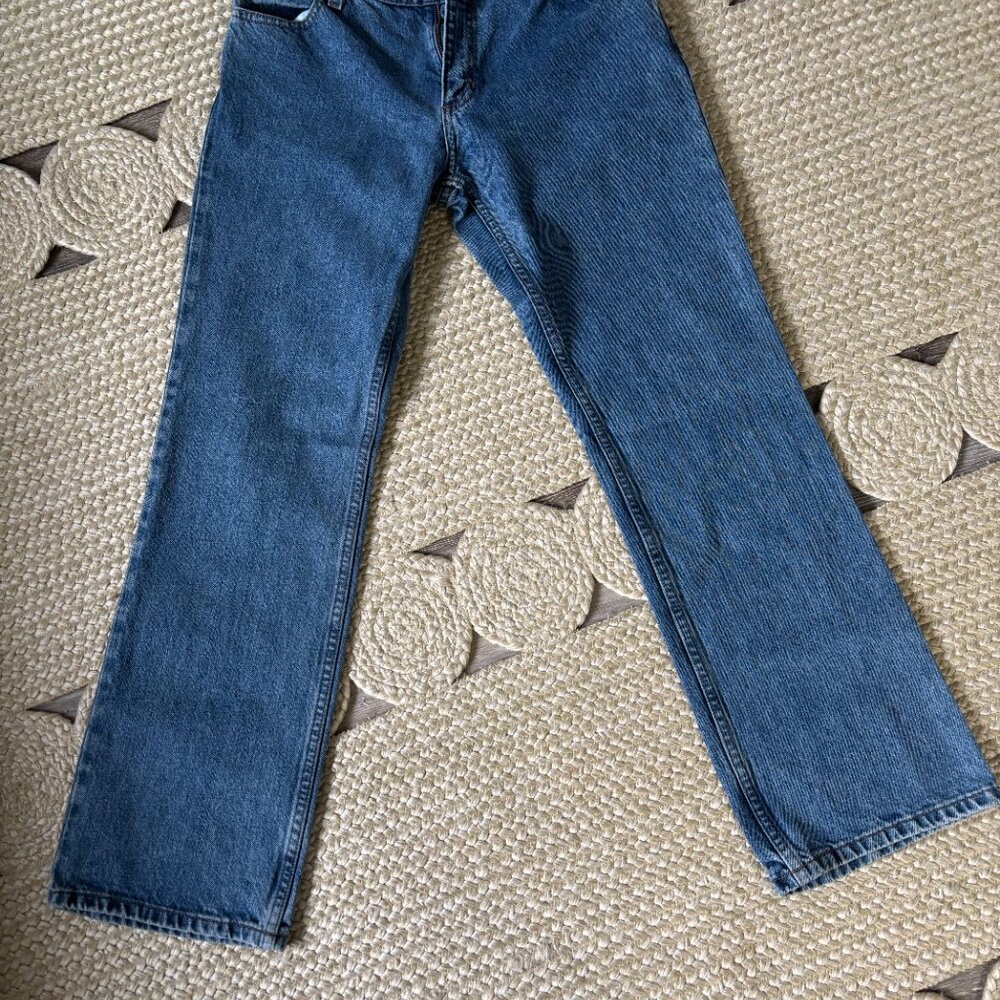 Harley-Davidson Women's Boot Cut Jeans in Medium Blue
